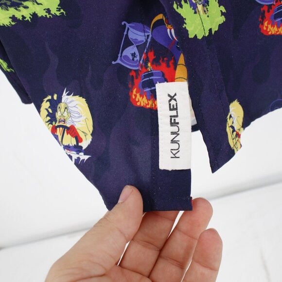 RSVLTS Shirt Mens 3XL Disney villains Evil Moments Button Down Short Sleeve - Picture 6 of 13